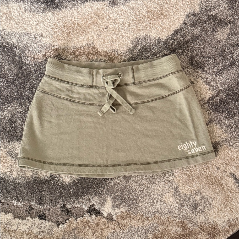 Aeropostale Olive Mini Skirt